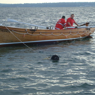 Barque du sauvetage d'Hermance: 2,4 tonnes